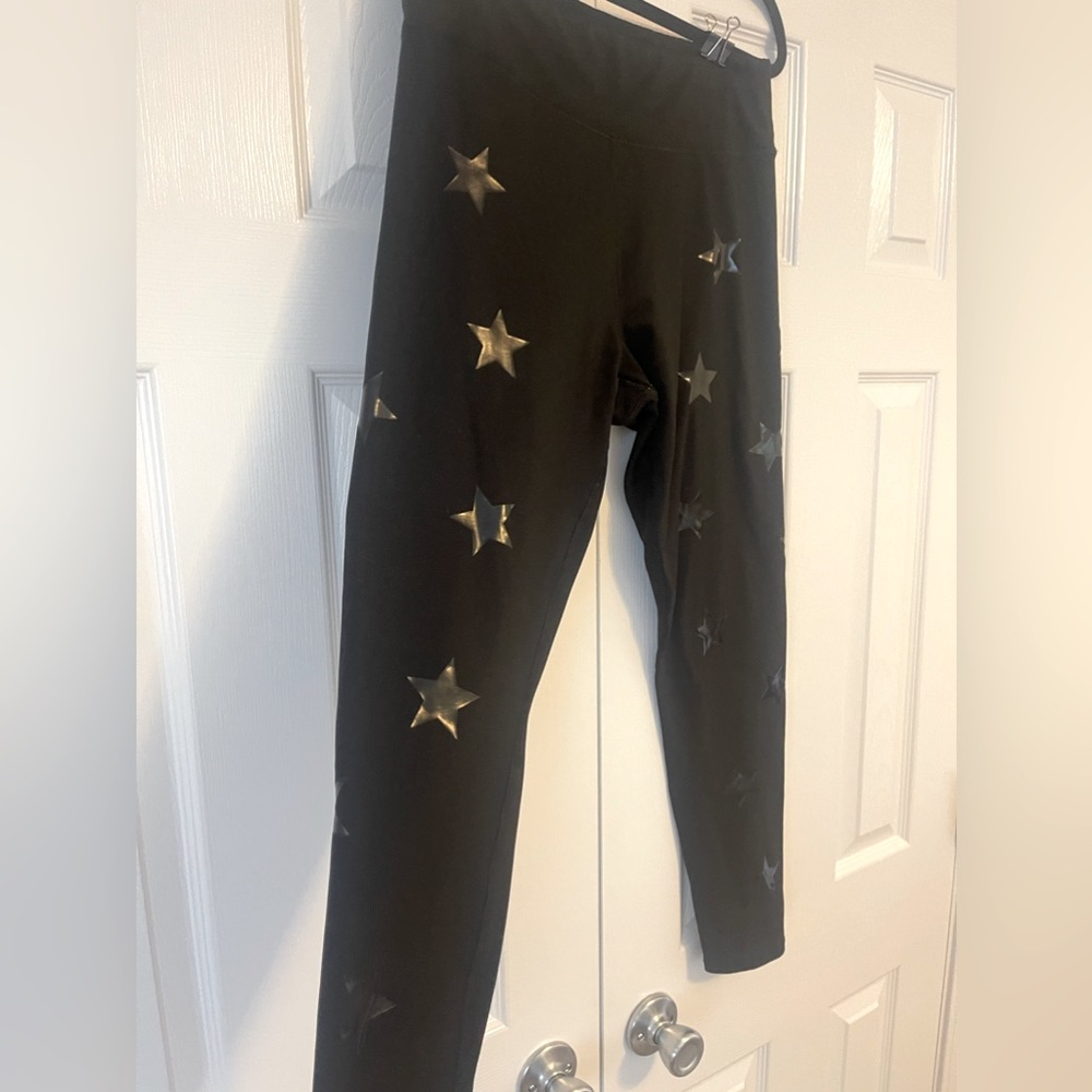 Black Star Leggings XL